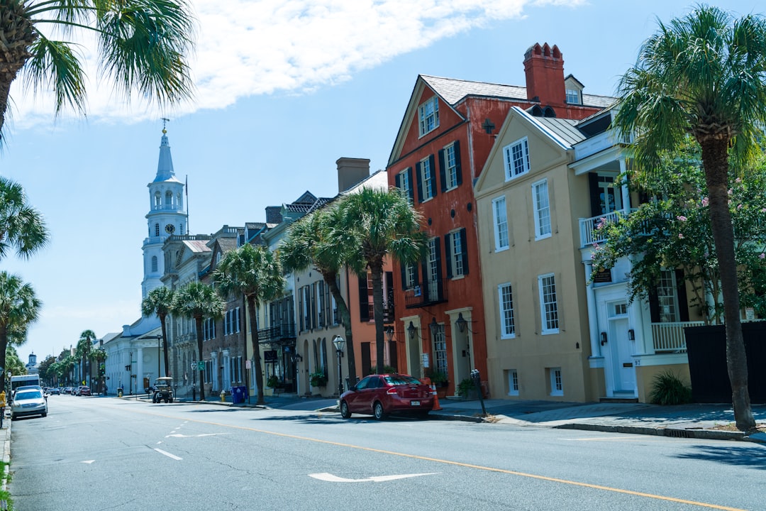 Charleston, South Carolina waterfront and historic downtown
