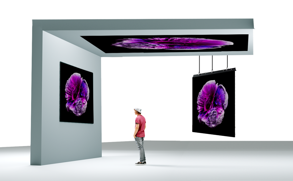 DVS ViuPanel indoor LED video wall installation